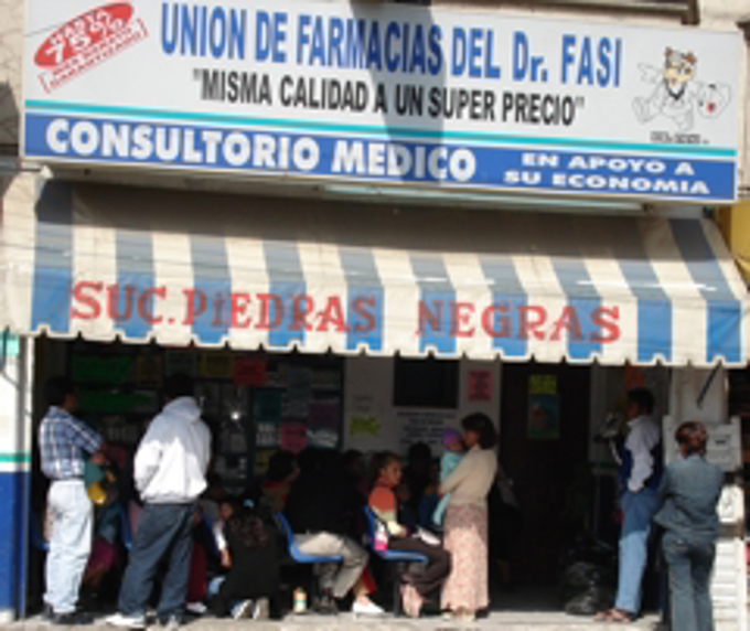 Dr Fasi, Farmacias