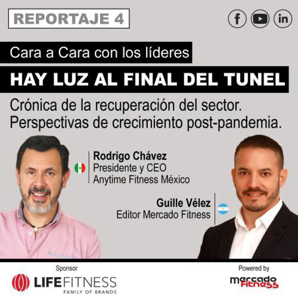 “Los modelos híbridos van a ser el futuro”, dice Rodrigo Chávez, de Anytime Fitness
