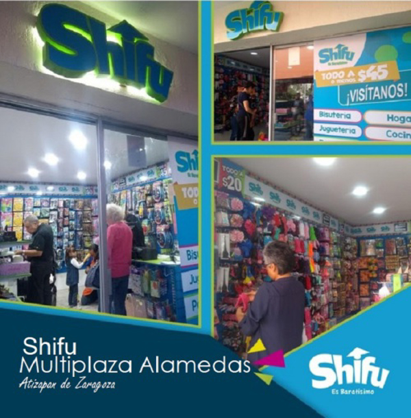 ¡Ya tenemos una nueva franquicia Shifu es Baratísimo en el Centro Comercial: Multiplaza Alamedas en Atizapán de Zaragoza!