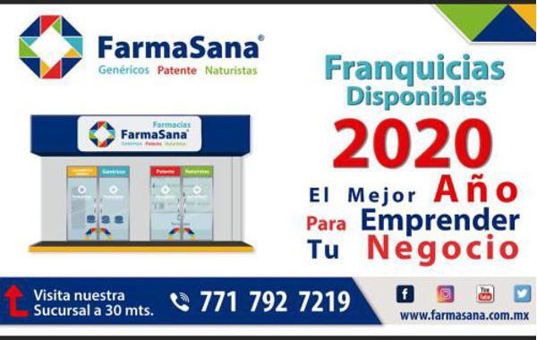 ¡Invierte en una Franquicia FarmaSana!
