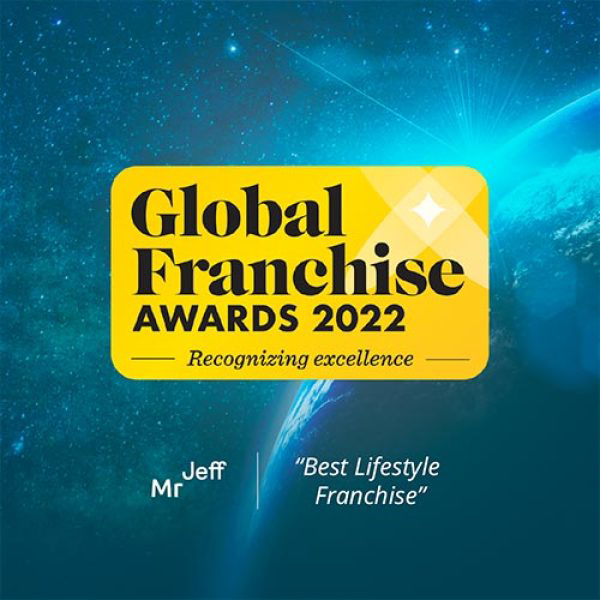 Mr Jeff, premiada como “Best Lifestyle Franchise” de 2022 por Global Franchise Magazine