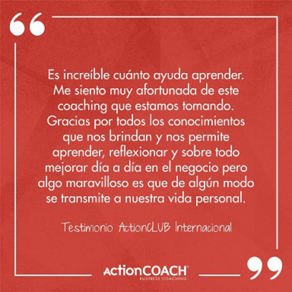 La franquicia ActionCOACH exalta el rol de la mujer iberoamericana en los negocios.