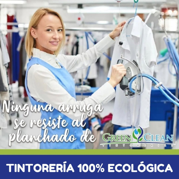 Green Clean, franquicia de tintorería 100% ecológica líder en su sector.