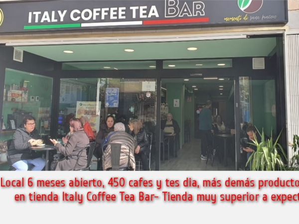 Bar, cafetería franquicia Italy Tea Store, Exito=Diferenciación