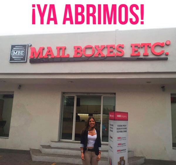 Mail Boxes Etc. sigue creciendo con la apertura de MBE Tlalnepantla