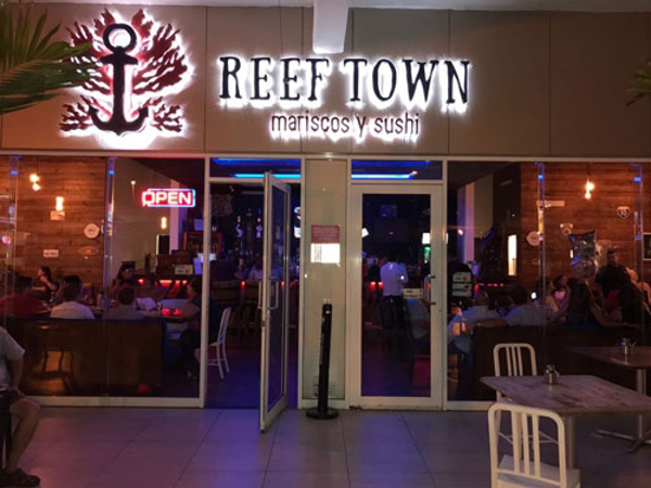 La franquicia Reef Town te brinda Mariscos y Sushi  el secreto de los 7 mares