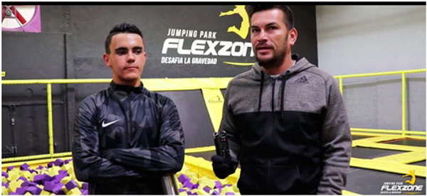 Eduardo Ruiz, jugador del Argentinos Jrs, tiene un objetivo claro y para lograrlo entrena en la franquicia Flexzone