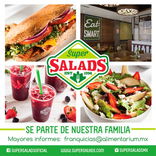 Super Salads: una propuesta atractiva en franquicia