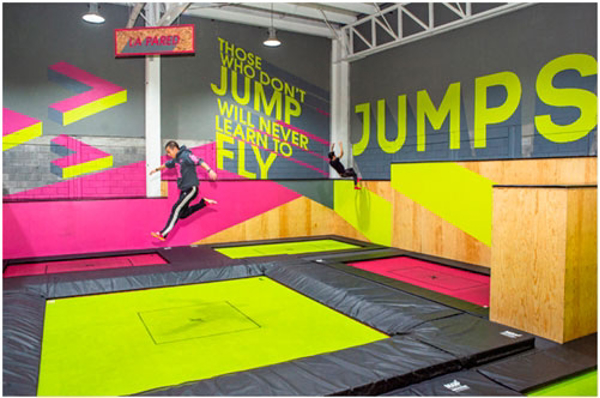 Primer aniversario del segundo parque inaugurado en México de las franquicias Jumpster