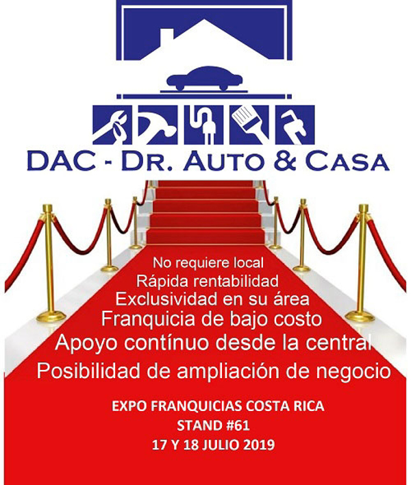 Dr. Auto & Casa participará en la próxima feria de Costa Rica ampliando así sus franquicias por toda Latinoamérica