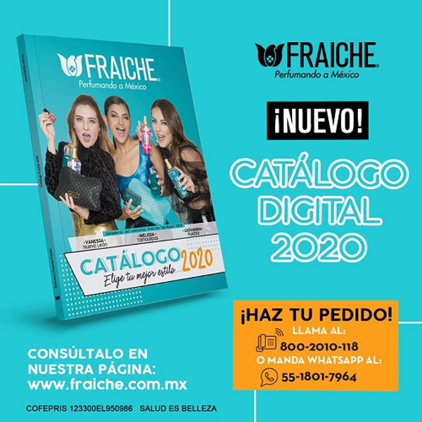 Conoce los productos de la franquicia Fraiche, en el nuevo Catálogo Digital 2020!