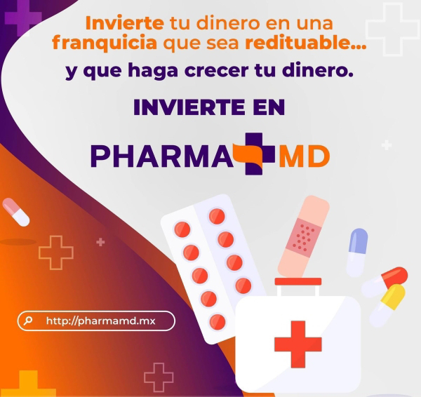Conoces tu nueva franquicia farmacia en línea? Pharma MD