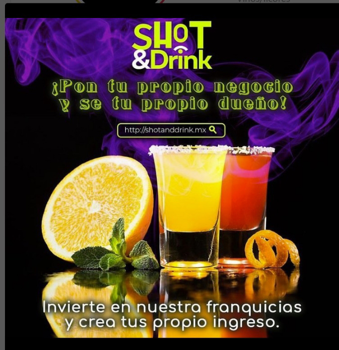 Franquicia Shot & Drink Franquicia Shot & Drink