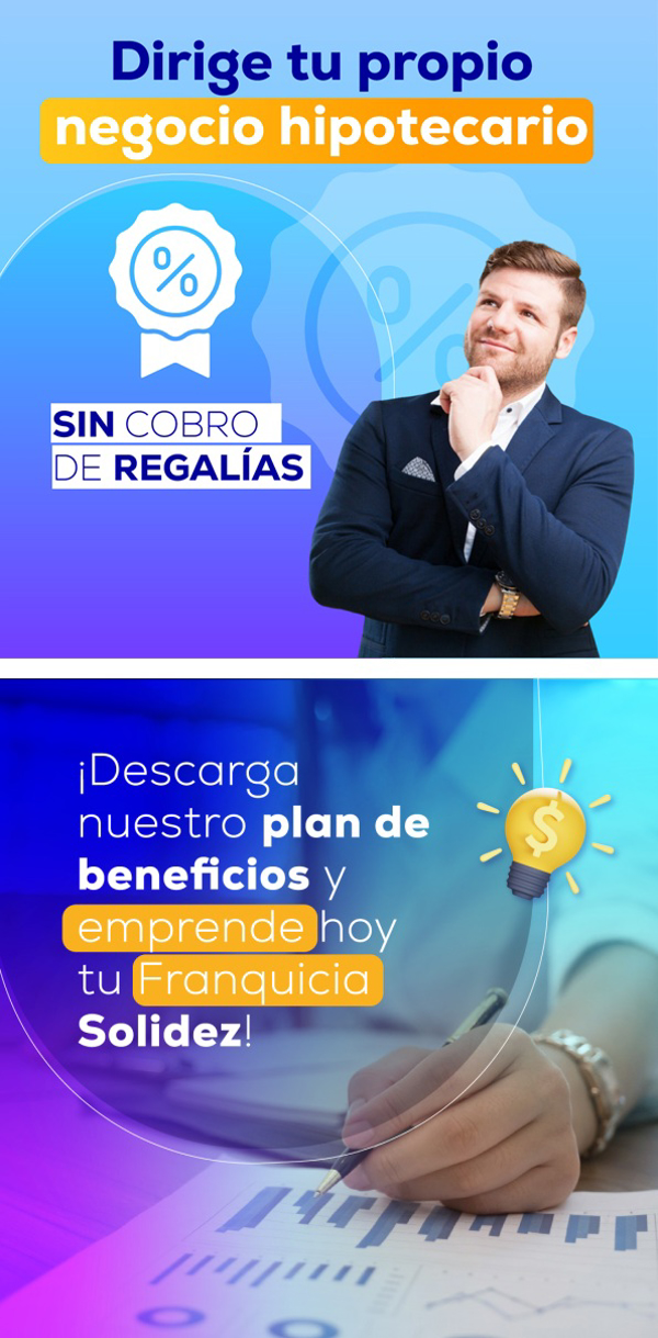 Unete a nuestro equipo de brokers Hipotecarios con nuestra franquicia