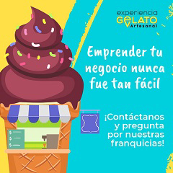 Franquicia Experiencia Gelato Artesanal