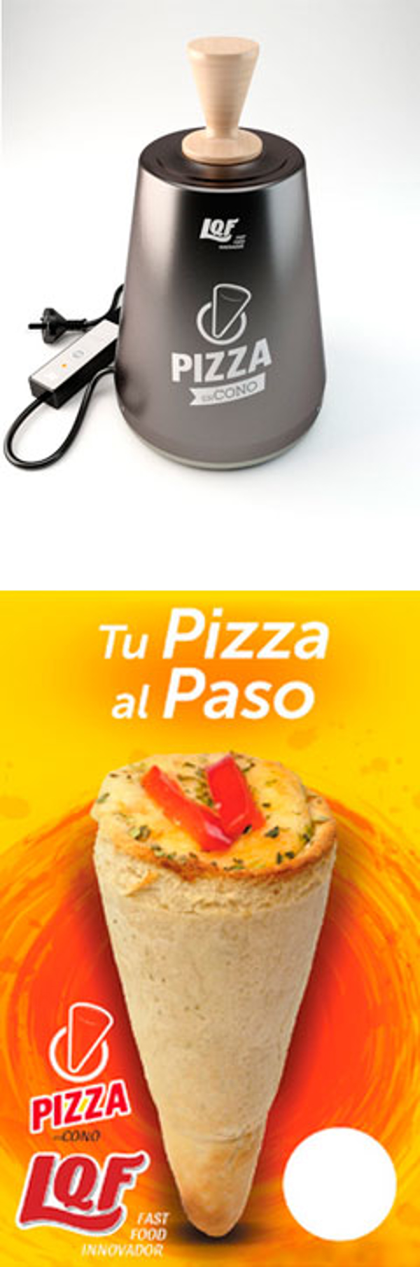 Franquicia LQF Pizza en Cono Franquicia LQF Pizza en Cono