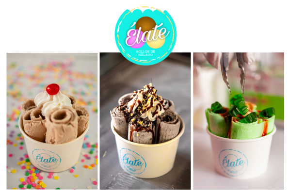 Franquicia Élate, Rollos de Helado Franquicia Élate, Rollos de Helado