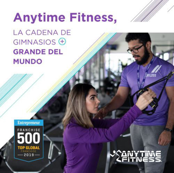 12 años consecutivos de reconocimientos para la franquicia Anytime Fitness