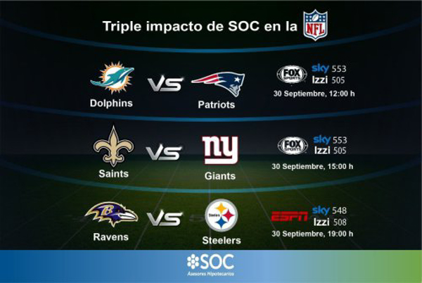 Triple IMPACTO DE SOC en la NFL