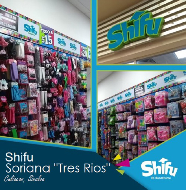 ¡Ya tenemos una nueva franquicia Shifu es baratísimo en Soriana Universitarios en Tres Ríos, Culiacán, Sinaloa!
