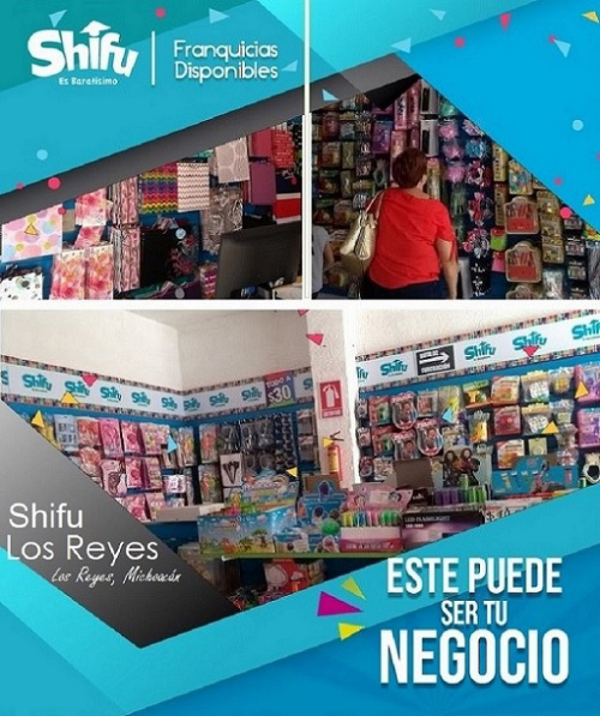 ¡Ya tenemos una nueva franquicia Shifu es Baratísimo en los Reyes, Michoacán!