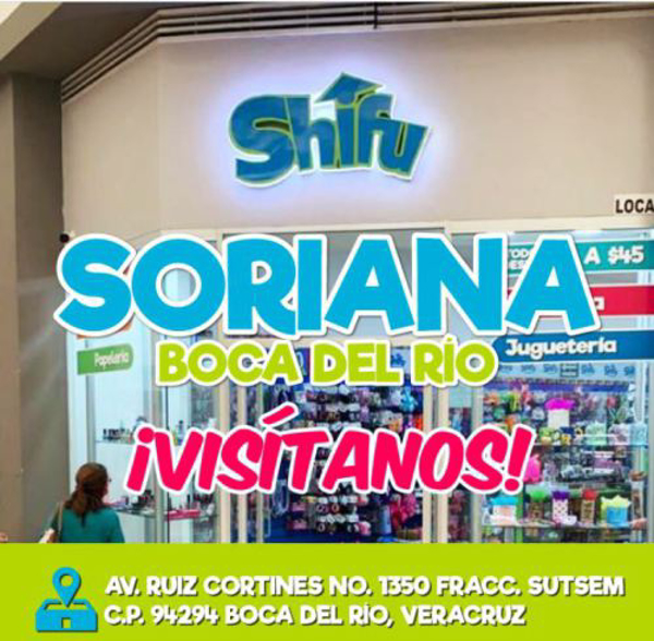 Inauguracion Shifu en Soriana Boca del Rio