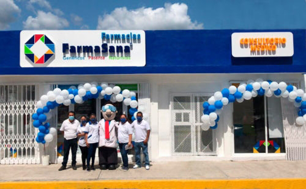 Nueva Sucursal FarmaSana Cancún, Quintana Roo.