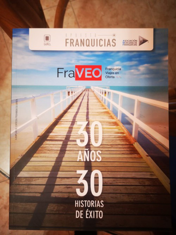 #FraVEO en el libro  30 mejores historias de éxito