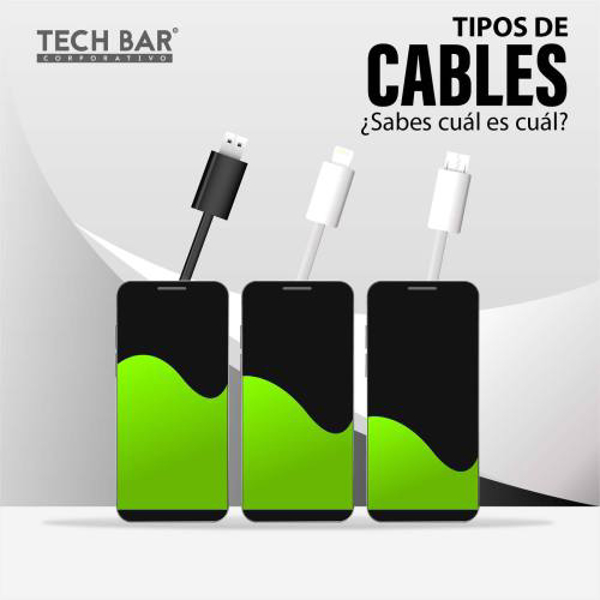 Cables para dispositivos electrónicos móviles, ¡conócelos!