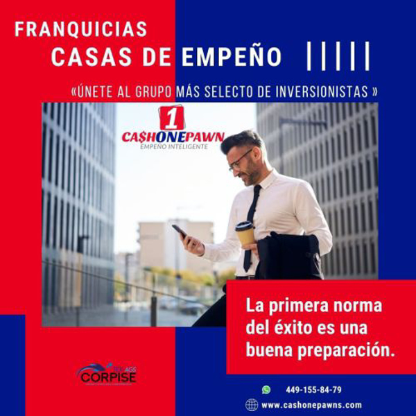 Franquicias Cash One Pawn