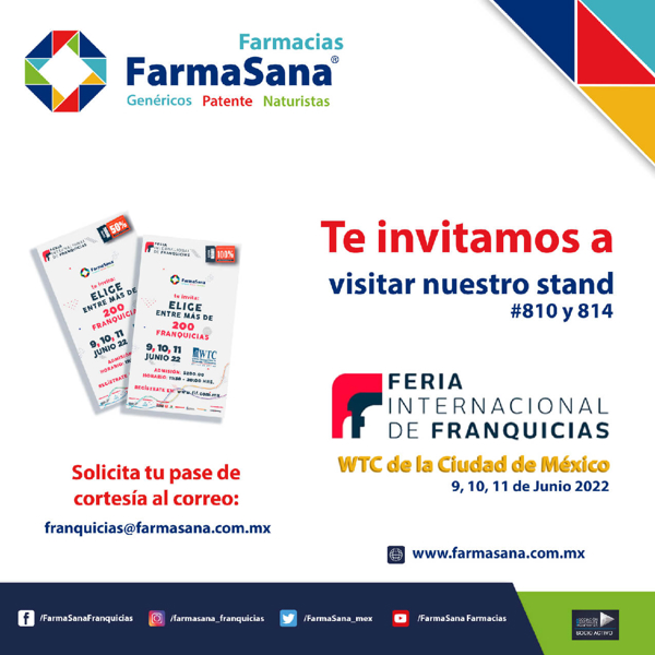 Cortesías para la Feria Internacional de Franquicias