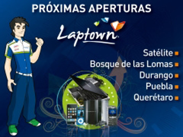 LAPTOWN ABRIRA 6 UNIDADES ESTE PRIMER BIMESTRE