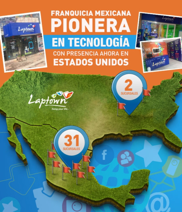 Laptown abre unidades en Estados Unidos