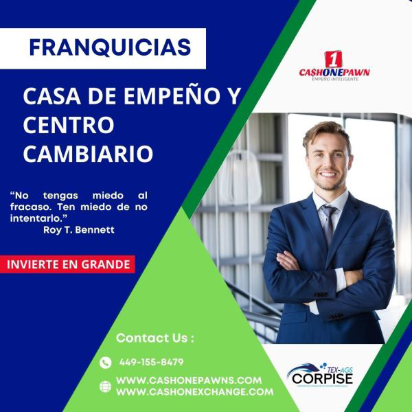 Franquicias Cash One Pawn