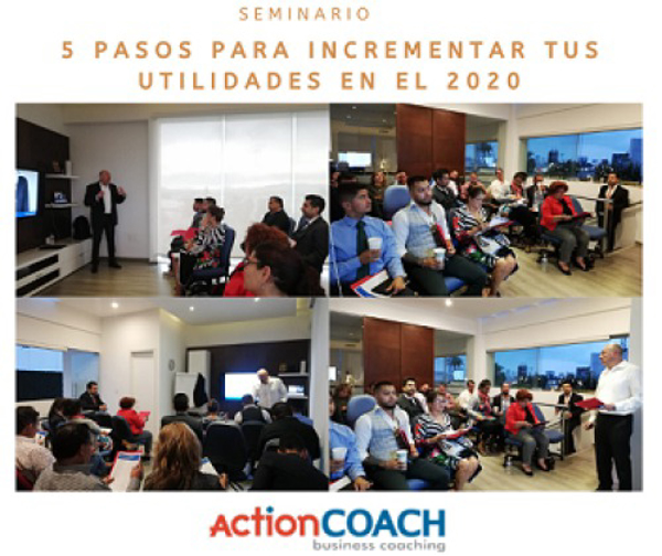 Franquicia ActionCOACH muestra paso a paso como incrementar las utilidades con miras al 2020