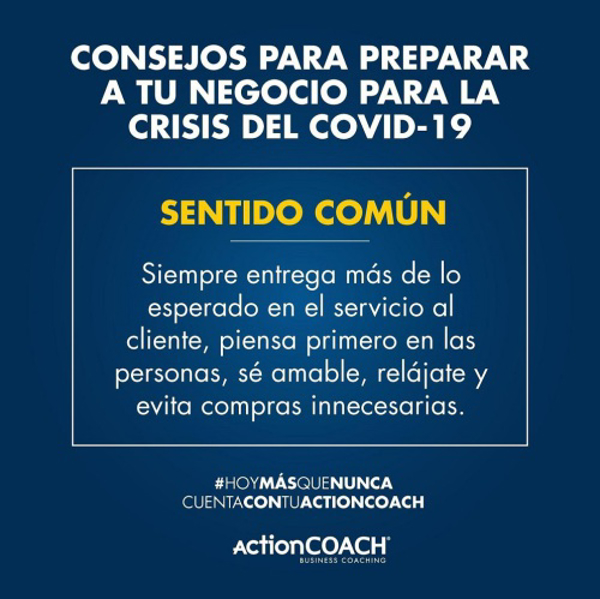 En momentos de crisis la Franquicia ActionCOACH Iberoamérica reitera su compromiso con los empresarios de la región
