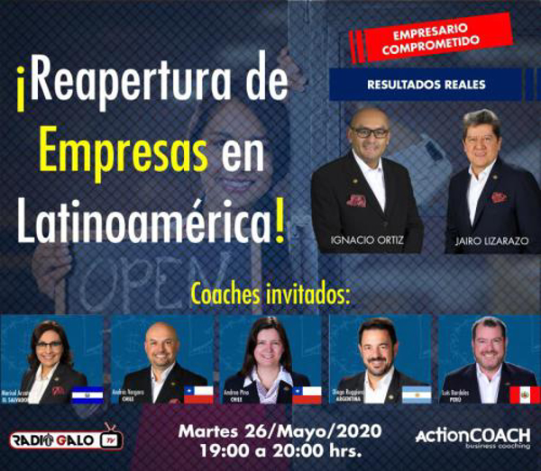 ActionCOACH marca las pautas para la reapertura de las empresas en el continente