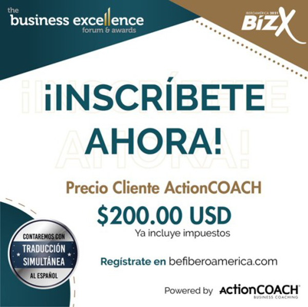 Todo listo para el The Business Excellence Forum & Awards de ActionCOACH Iberoamérica