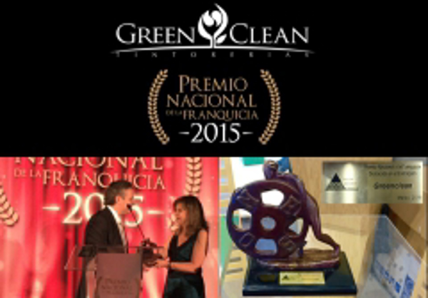 Premio Nacional de la Franquicia 2015, GREENCLEAN Tintorerias, la franquicia ganadora de la noche