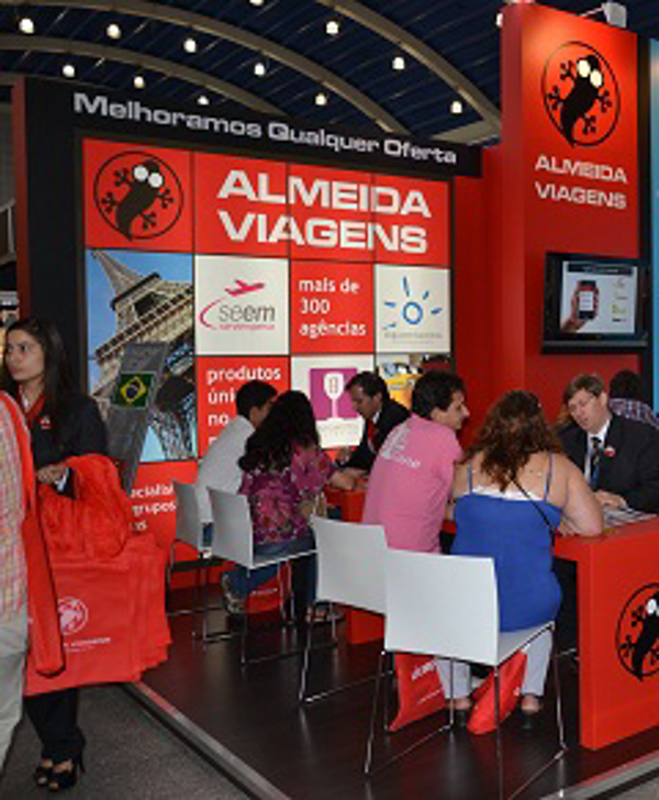 La franquicia Almeida Viajes asiste a la Franchising Fair de Porto Alegre en Brasil
