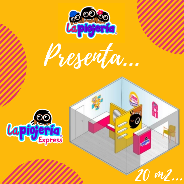 Nuevo modelo de franquicia La Piojería Express en tan solo 20m2 de local.