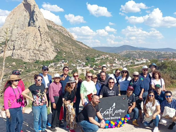 FraVEO orgulloso de compartir el primer FAM en el Hotel Santo Cuervo en Peña de Bernal