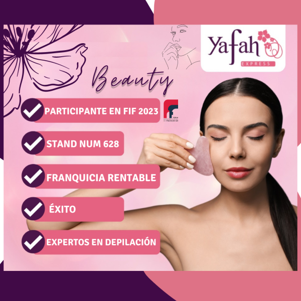 Yafah te espera en el stand num 628 de Feria Internacional de Franquicias.