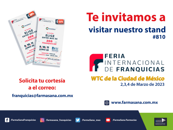 FarmaSana Presente en la Feria Internacional de Franquicias