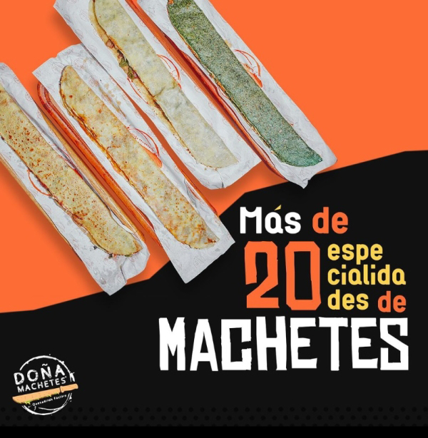 ¿Conoces las mejores quesadillas del país?  Las encuentras en franquicias Dña Machetes.