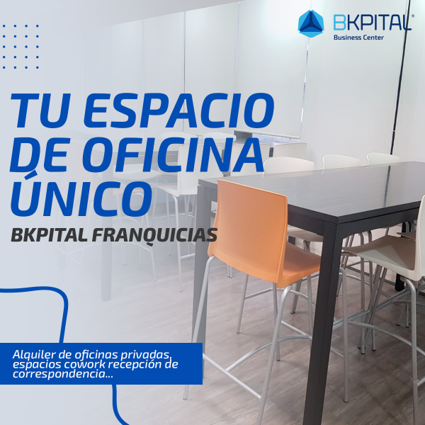 Bkpital Business Center + Cowork es el nuevo concepto de franquicia para ofrecer servicios empresariales.