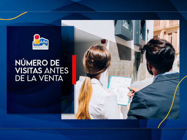 ¿Cuántas visitas se necesitan para vender un inmueble habitacional?