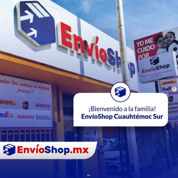 Nueva apertura de franquicia de EnvíoShop, ya son más de 170 sucursales.