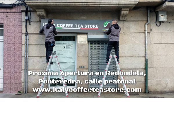Abre o reforma tu Tienda-degustación-distribución Italy Coffee Tea Store zona en local que ya es altamente rentable de por si y mas visitando empresas 