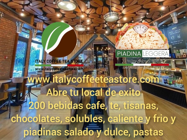 Negocio degustacion, tienda, distribucion de cafe, te, etc., de Italia, 150 bebidas en exclusiva de zona y metodologia que garantiza 20.000 € mes beneficio. 